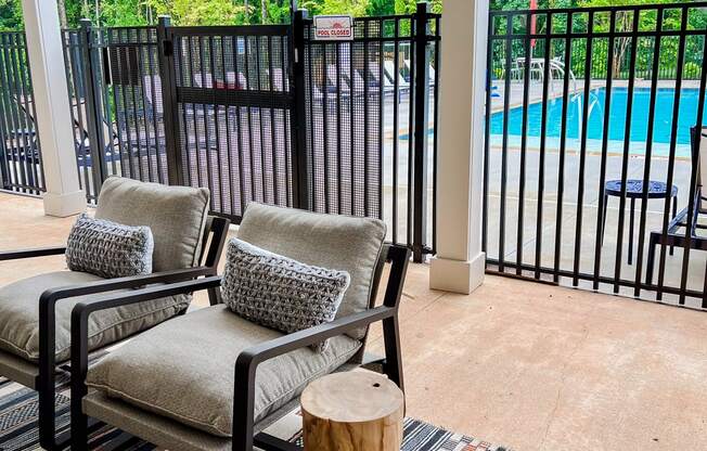 Living Room at Hamilton Reserve, Greensboro, 27407