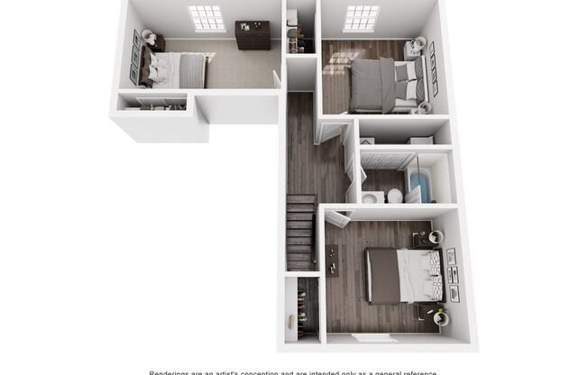 3 beds, 1.5 baths, 1,230 sqft, $2,200, Unit 30OH-11