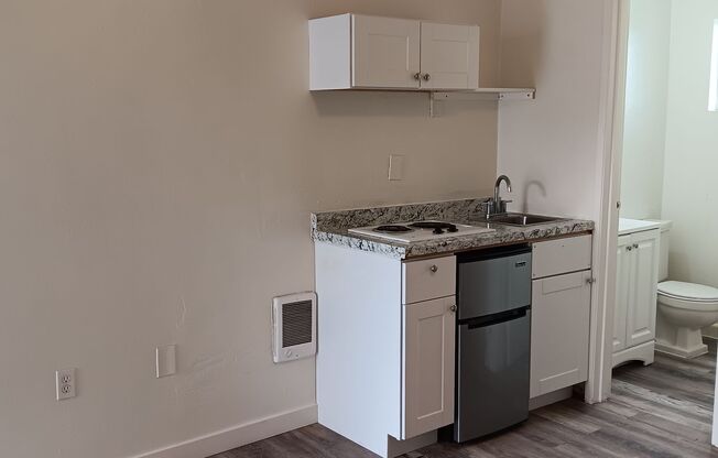 Studio, 1 bath, 350 sqft, $625, Unit 111