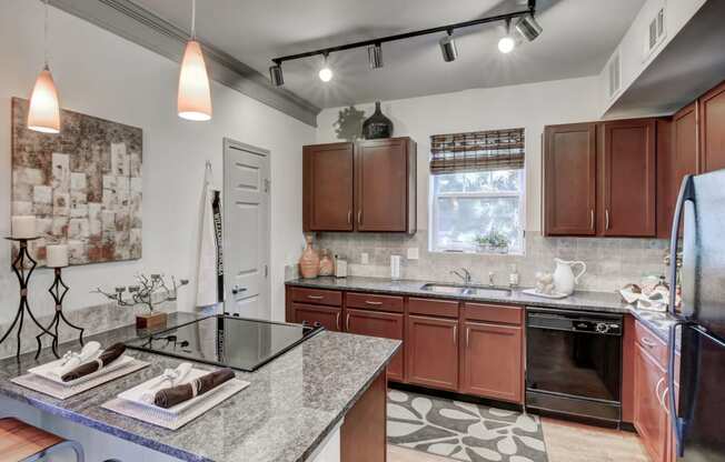 Fully Equipped Kitchen at Berkshire Aspen Grove Apartments, Littleton