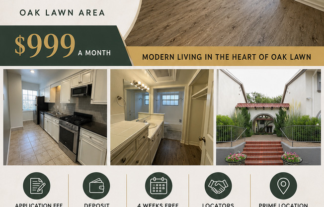1 bed, 1 bath, 500 sqft, $999, Unit 120
