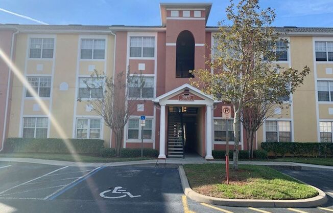 MOVE IN BY JUNE 15TH and RECEIVE THE REST OF JUNE FREE!!!  Gorgeous 2-Bed, 2-Bath Condo with Pond and Fountain Views at Palm Villas Condominiums!