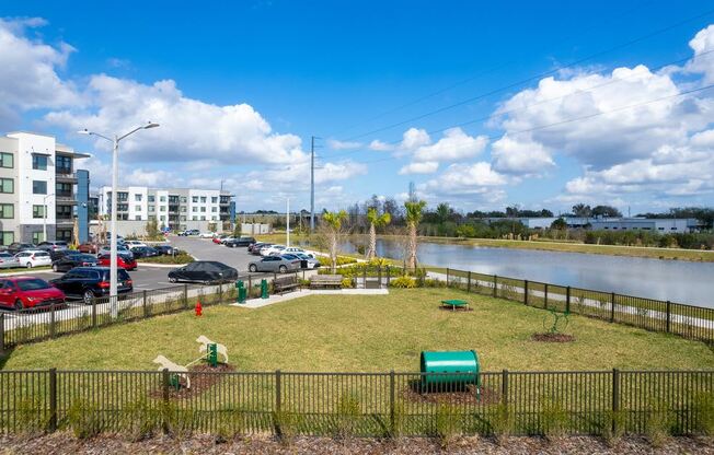 Dog park at 19 South in Kissimmee, Florida