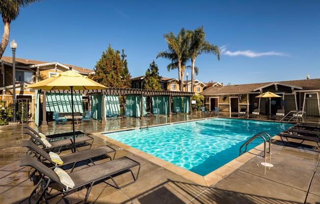 pool at Montiavo, Santa Maria California