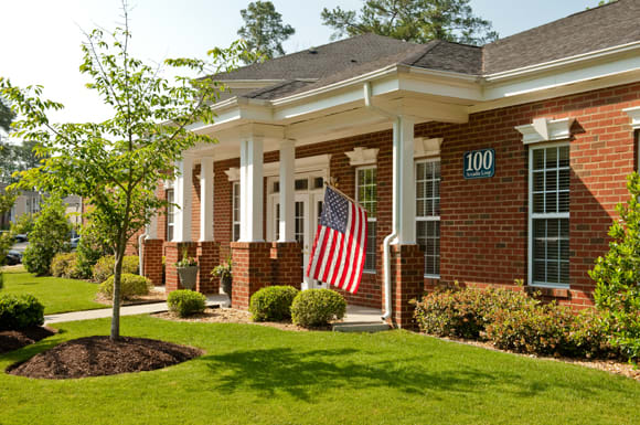 Clubhouse exterior