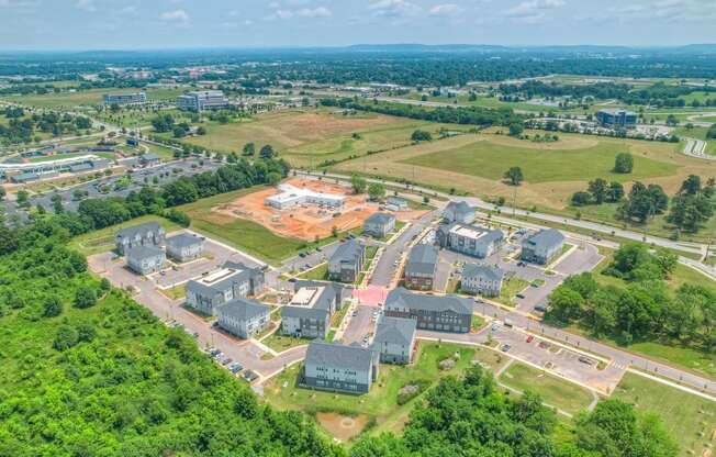 Aerial View of Community