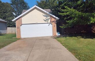 Beautiful 3 bedroom 2 bath home 2 car garage!