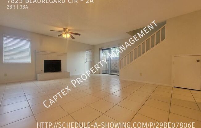 2 beds, 2.5 baths, 1,061 sqft, $1,595