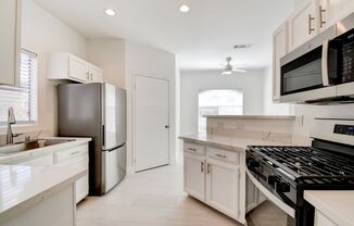 Completely remodeled 2-bedroom, 2-bathroom second-floor condo located in the highly sought-after Sedona guard-gated community on Las Vegas Blvd.