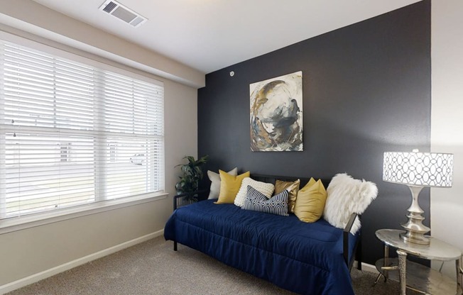 Spacious Bedroom with Large Double Windows