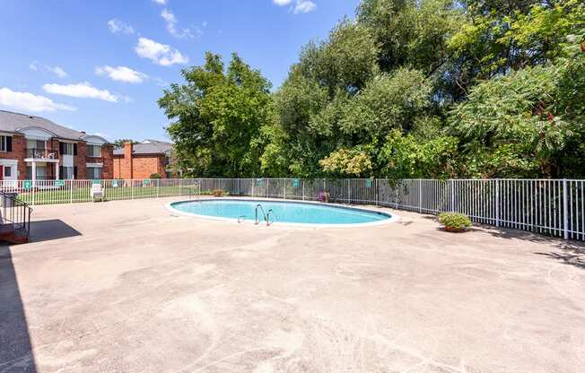 Pool with Custom Steps at French Quarter - Southfield, MI, Southfield, 48034