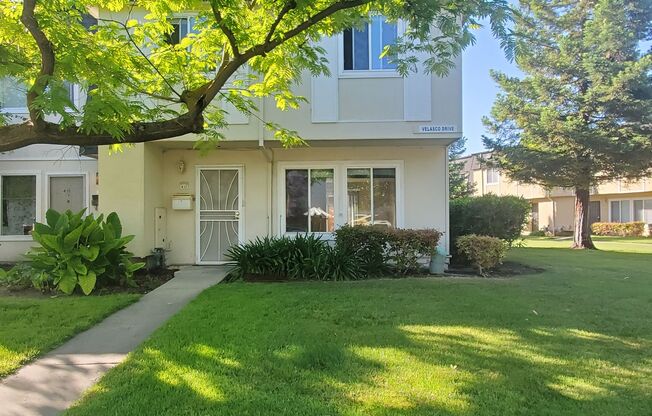 Spacious 2-Story Townhome, A/C, Remodeled Bathrooms, Fresh Paint, Patio, 2C Parking, Great Location!