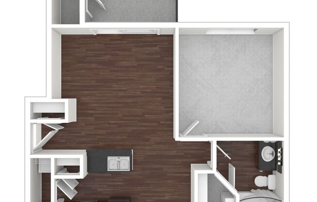 1 bed, 1 bath, 692 sqft, $1,094