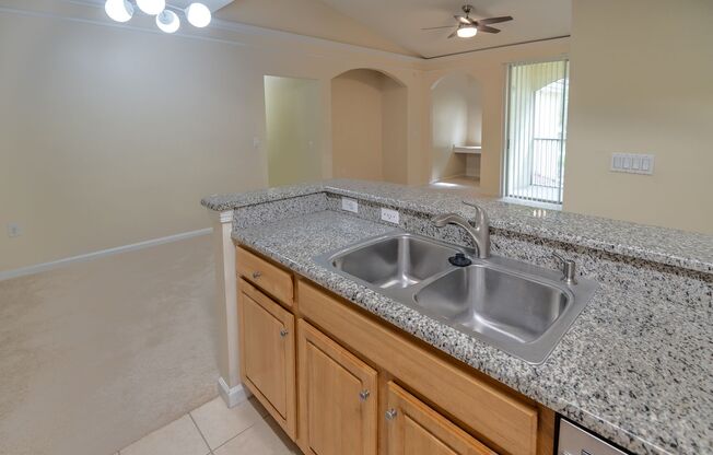 Beautiful 3 Bedroom, 2 Bath with Volume ceilings and Private Garage!