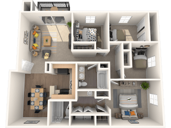 4 beds, 2 baths, 1,600 sqft, $2,685