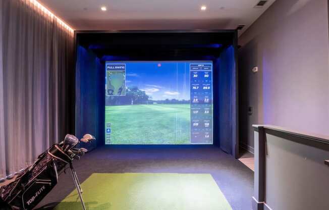 Indoor Golf Simulation