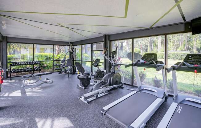 Fitness Center at The Oasis Apartments, Florida