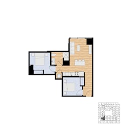 Studio, 1 bath, 767 sqft, $2,063