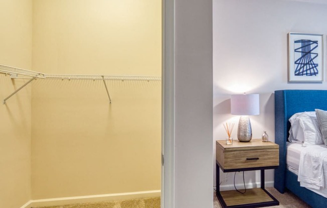 Ample Walk-In Closets at Crossroads Station Apartments