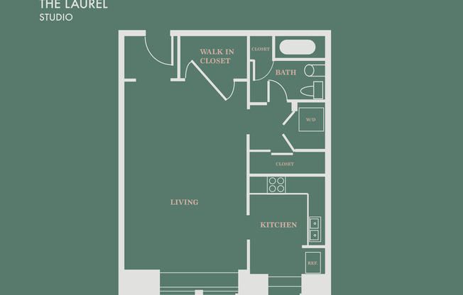 Studio, 1 bath, 375 sqft, $1,795, Unit 306