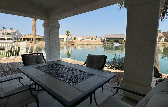 3BR Furnished Luxury Home in Los Lagos Utilities Included! ON THE WATER!!