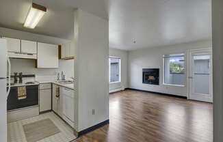 Silver Ridge Kitchen and Living Room