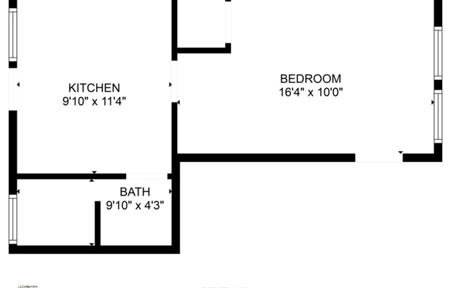 Studio, 1 bath, $1,400, Unit 10-3 Orange