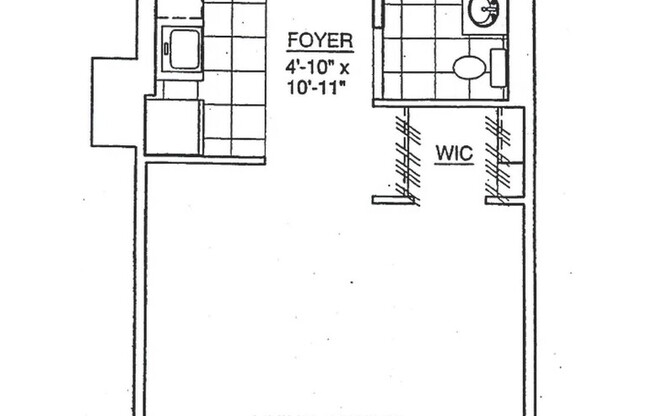 Studio, 1 bath, 480 sqft, $3,900, Unit S10K