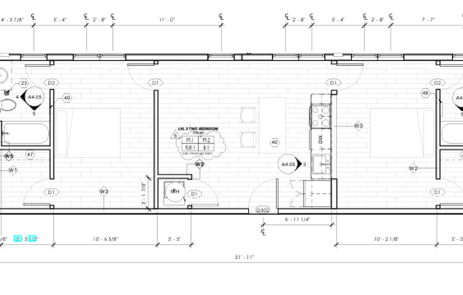 2 beds, 2 baths, 770 sqft, $1,595, Unit 302