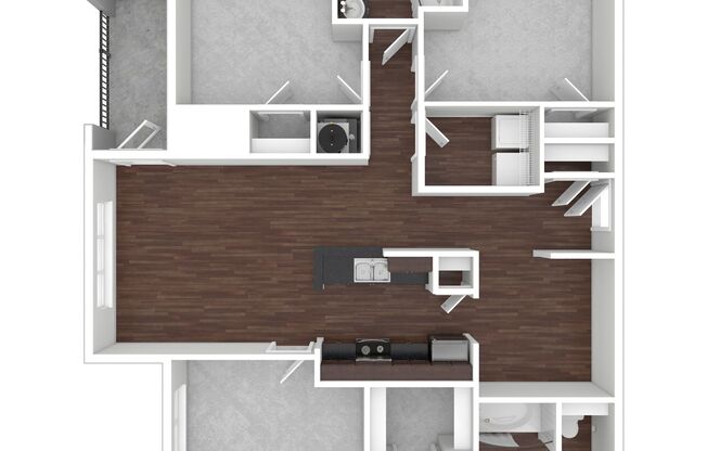 3 beds, 2 baths, 1,308 sqft, $1,699