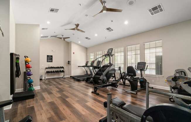 the estates at tanglewood|fitness room