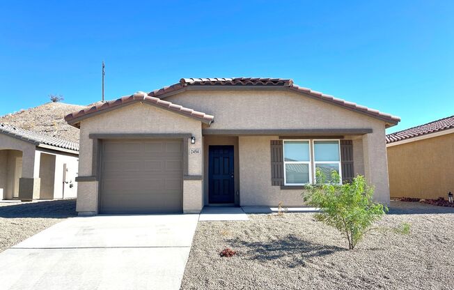 Beautiful Brand new 3 Bedroom, 2 Bathroom Home in New Bullhead Community! HOLIDAY SPECIAL, 1 MONTH FREE RENT!!!