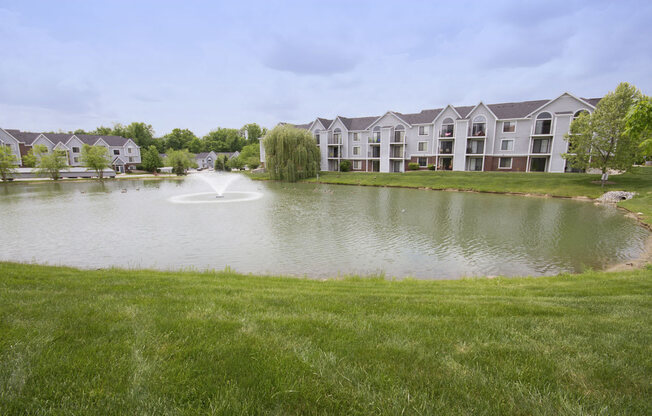 Scenic Pond Views at Liberty Mills Apartments, Fort Wayne, IN, 46804