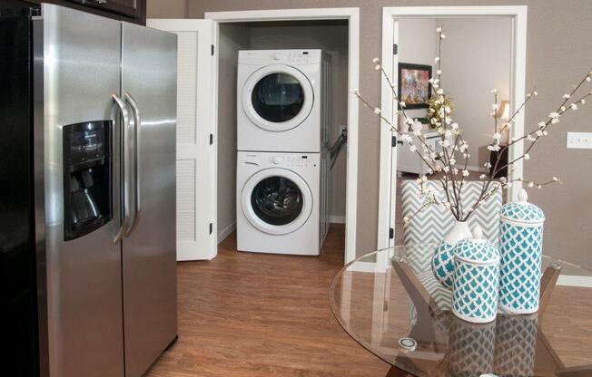 Washer/Dryer In Apartment at Overlook on the Creek, Minnesota, 55305