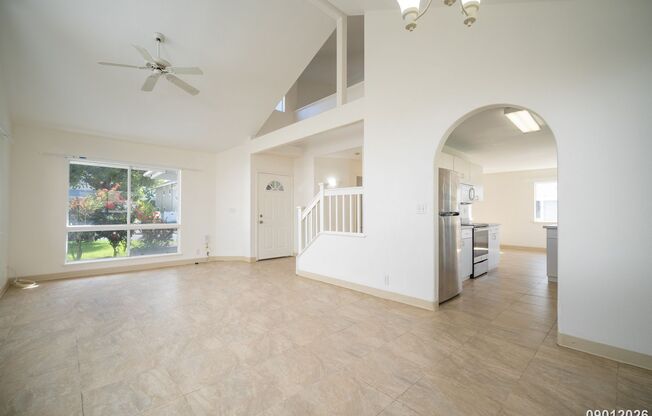 $4,400/ 3 Bed / 2.5 Bath / Loft / 2 Car Garage – Waikele, Waipahu Available for Immediate Occupancy