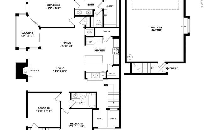 3 beds, 2 baths, 1,597 sqft, $2,084