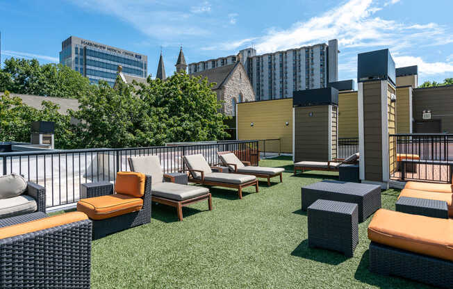 Rooftop Lounge Space