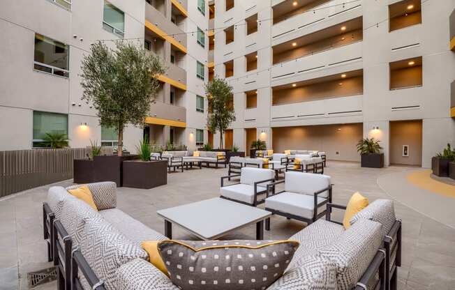 more outdoor seating