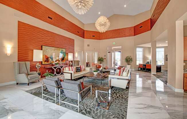 Elements at Briargate Lobby Apartments in Colorado Springs, CO