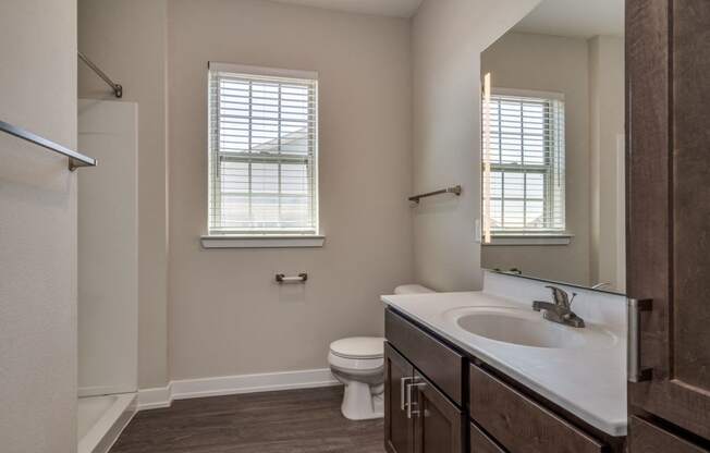 Bathroom (Prestige Floor Plan) at Emerald Creek Apartments, Greenville
