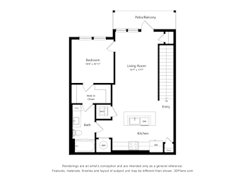 1 bed, 1 bath, 785 sqft, $1,504