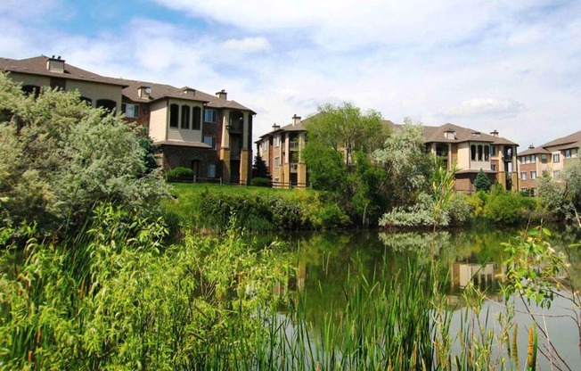 Serene Lake Views at Lamberston Farms Apartments in Thornton CO