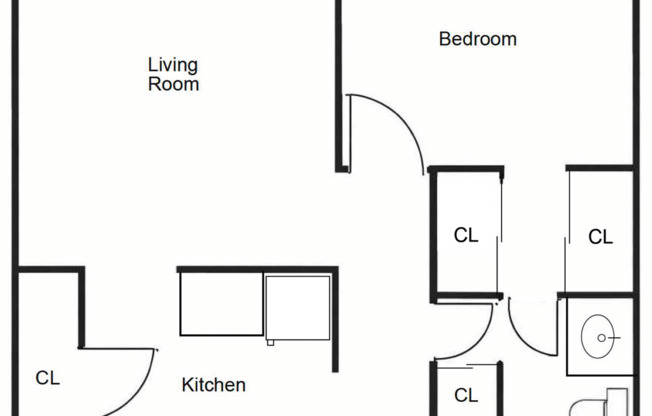 1 bed, 1 bath, 650 sqft, $1,549, Unit 600-317