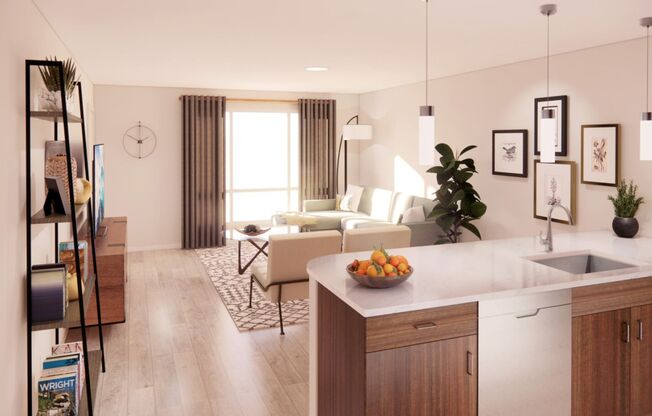 1 bed, 1 bath, 829 sqft, $1,550, Unit B208
