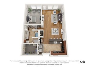 1 bed, 1 bath, 1,144 sqft, $2,645