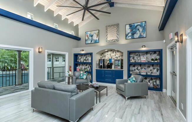 a living room
