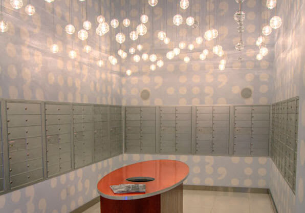Mailroom at Highland Park at Columbia Heights Metro, Washington, Washington