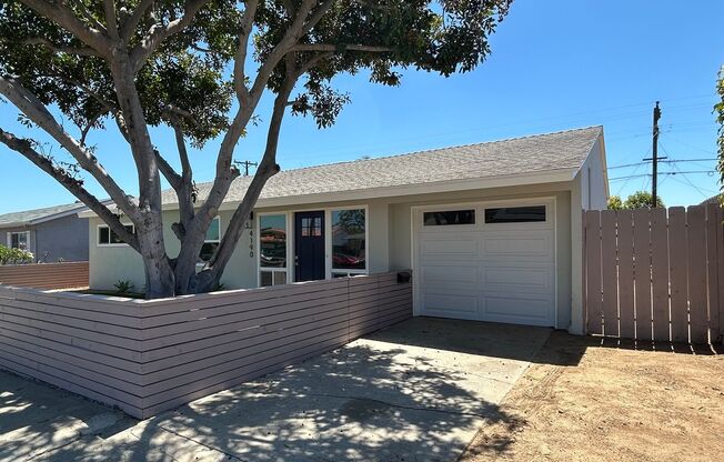 Newly remodeled 3 Bedroom 1 Bath House