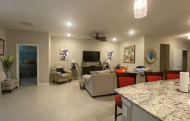 Fully Furnished 4-Bedroom, 2.5-Bath Home in Lakewood Ranch