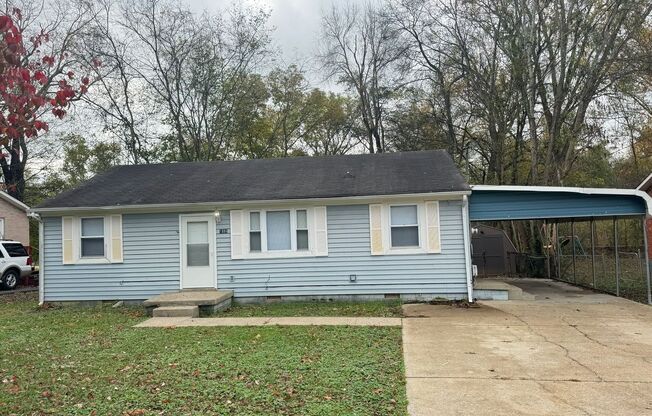 Centrally Located! 3bdr/1ba Home.